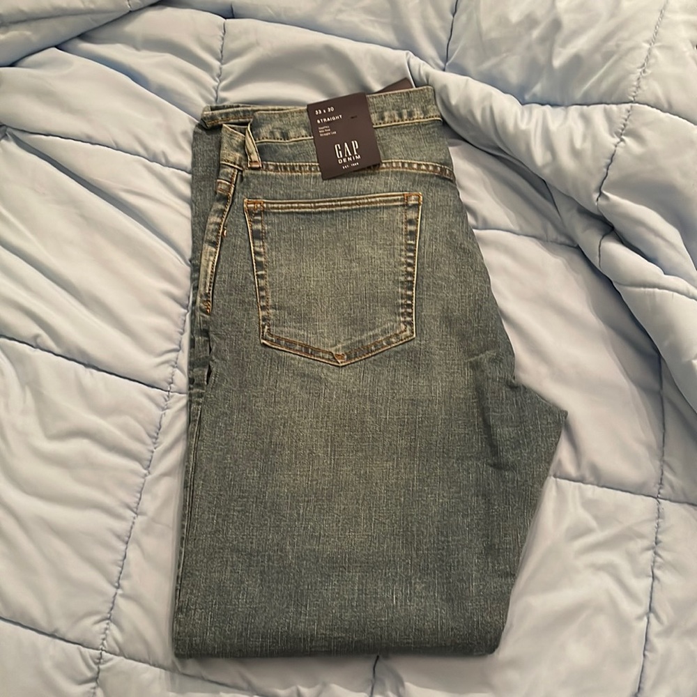 Mens gap jeans - straight- new with tags!
